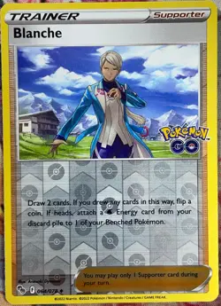 Blanche Reverse Holo - 064/078 - Pokemon Go Pokemon 2022 - Image 1