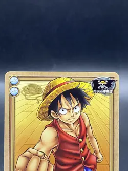 Monkey D. Luffy One Piece Card Game Japanese Vintage Rare Foil Stamping ES-C07 - Image 2