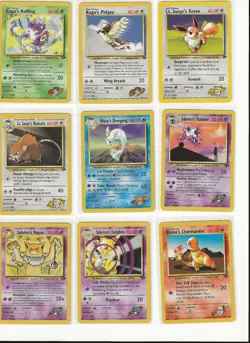 Pokemon TCG Gym Challenge 58 Card Lot - Image 2