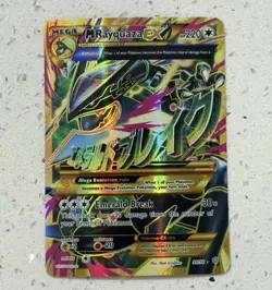 Pokemon TCG Ancient Origins M Rayquaza EX Card 98/98 Secret Rare - Image 1