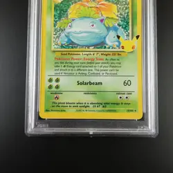 PSA 9 Venusaur 15/102 Pokemon Celebrations Classic Collection Holo Graded Card - Image 3