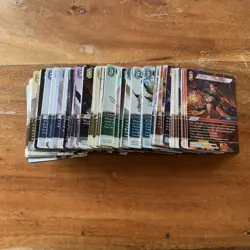 Final Fantasy TCG Opus XV (15) Bundle. 139 Cards, Non Foil, No Duplicates. - Image 1