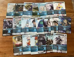 Final Fantasy TCG Opus XV (15) Bundle. 139 Cards, Non Foil, No Duplicates. - Image 3