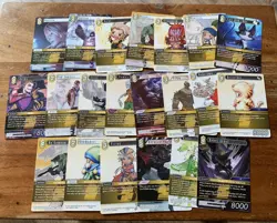 Final Fantasy TCG Opus XV (15) Bundle. 139 Cards, Non Foil, No Duplicates. - Image 5