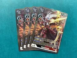 Gaiomon EX4-048 Playset Alternative Being Booster Digimon Card x4 - Image 1