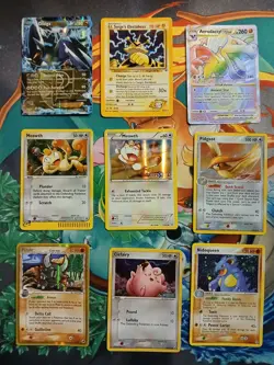 Pokemon TCG Vintage & Modern Holo 9 Card Lot #1 - Image 1