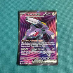 Pokemon TCG Black Bolt Genesect EX Full Art Card 161/086 - Image 1