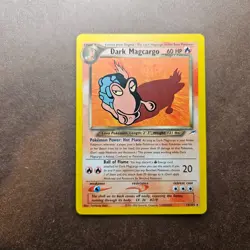 Dark Magcargo 18/105 Pokemon Neo Destiny Rare Card - LP - Image 1