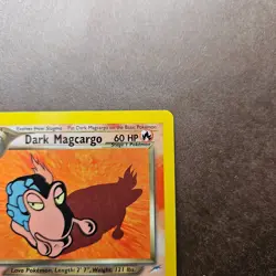 Dark Magcargo 18/105 Pokemon Neo Destiny Rare Card - LP - Image 3