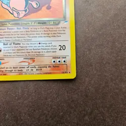 Dark Magcargo 18/105 Pokemon Neo Destiny Rare Card - LP - Image 5