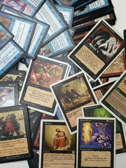 Huge Lot of 1,000 Vintage Old Border MTG Cards Magic Common & Uncommons - Image 1