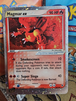 Pokemon Card TCG Ruby And Sapphire Magmar Ex 100/109 Vintage Rare - Image 1