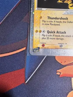 Pokemon 2003 EX Ruby Sapphire Electabuzz Card 97/109 Excellent Condition - Image 4
