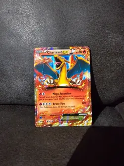 Pokemon TCG Charizard EX XY17 Black Star Promo Card XY 17 - Holo Regular Size - Image 1