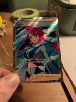 Skyla Full Art Trainer From Shining Fates 072/072. Near Mint Card. - Image 5