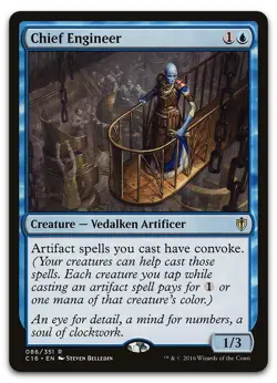 Chief Engineer #86 (NM) Commander 2016 C16 Magic MTG - Image 1
