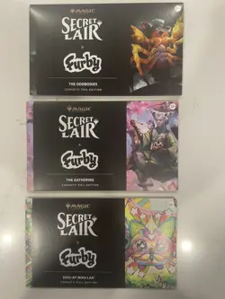 Furby Confetti Secret Lair Bundle Magic The Gathering MTG In Hand! - Image 1