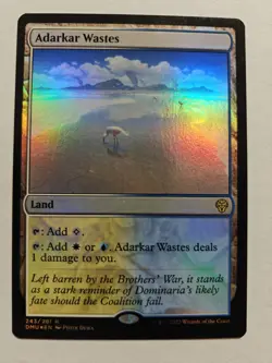 Near Mint x 1 Adarkar Wastes - Foil Dominaria United - Image 1
