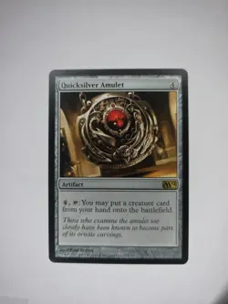 Quicksilver Amulet - 2012 Core Set - 214 - Near Mint - Free Shipping - MTG Magic - Image 1