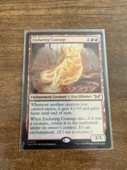 MTG Enduring Courage Duskmourn Foil - Image 1