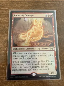 MTG Enduring Courage Duskmourn Foil - Image 2