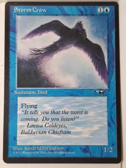 Storm Crow (A) - Alliances - Magic the Gathering MTG Nice! - Image 1