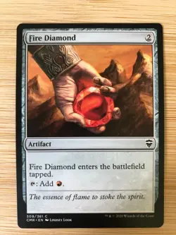 MTG *Commander Legends* - x1 Fire Diamond 309 - NM - Image 1