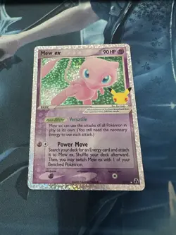 Mew ex 88/92 Celebrations: Classic Collection Holo Pokemon TCG English - Image 1