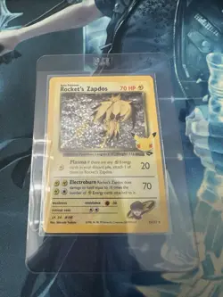 Rocket's Zapdos 15/132 Celebrations: Classic Collection Holo Pokemon TCG English - Image 3