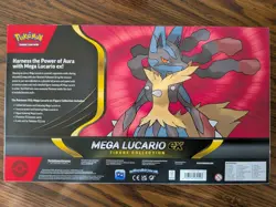 Pokemon TCG Mega Lucario ex Premium Figure Collection Box Factory Sealed - Image 2