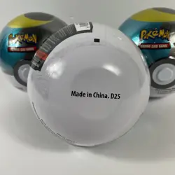 3 Moon Ball Tins D25 - Pokemon TCG 2025 Pokeball Tin - SEALED - 9 Packs - Image 2