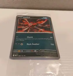 Sealed Yveltal 088/132 Reverse Holo Mega Evolution Pokemon GAMESTOP PROMO BENT - Image 3