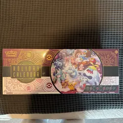 POKEMON TCG CHRISTMAS ADVENT HOLIDAY CALENDAR 2025 new sealed - Image 1