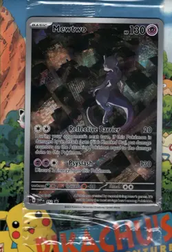 Pokemon TCG 151 UPC Promo Mewtwo SVP052 Illustration Rare NM/M Sealed - Image 1