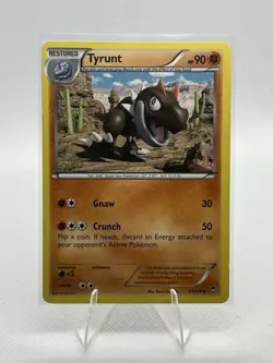 Pokemon TCG Furious Fists Tyrunt 61/111 Regular Uncommon - Image 1