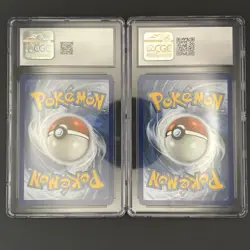 Pokemon Celebrations Gold Star Umbreon 17/17 & Greninja SWSH144 CGC 10 Gem Mint - Image 2