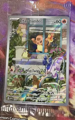 Pokemon Sealed Promo Charmander 044 44 Obsidian Flames Holo S&V - Image 1
