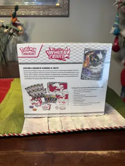 Pokemon TCG: Scarlet & Violet - WHITE FLARE Elite Trainer Box FACTORY SEALED ETB - Image 3