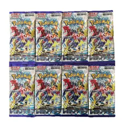 Lot of 8 Japanese Pokemon Raging Surf Booster Packs - Sealed New - Image 1