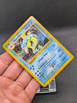 Gyarados 6/102 Holo Base Set Pokemon Card WOTC LP/Played - Image 3