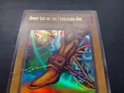 Yugioh - Right Leg of the Forbidden One LOB-120 Ultra Rare - Image 4