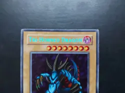 Yugioh - Tri-Horned Dragon LOB-000 Secret Rare - Image 2