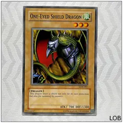 One-Eyed Shield Dragon - LOB-087 - Common Unlimited Yugioh - Image 1