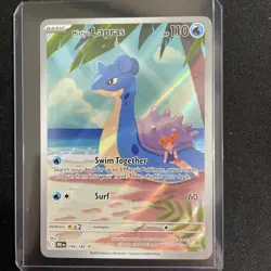 Misty’s Lapras Illustration Rare 194/182 - Pokemon Destined Rivals 2025 NM | DRI - Image 1