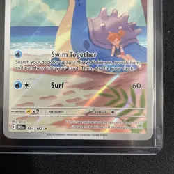 Misty’s Lapras Illustration Rare 194/182 - Pokemon Destined Rivals 2025 NM | DRI - Image 2