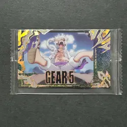S2996 Luffy Nika Gear 5 SR Holo Japanese One Piece Itajaga Card Sealed N04 - Image 1