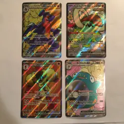 Pokemon Card lot of 4 Promo Holo Ultra Rare Full Art EX - Image 1
