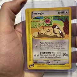 Pokemon Smeargle Aquapolis 109/147 LP+ Nintendo Vintage Card TCG Common Pokemon - Image 1