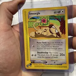 Pokemon Smeargle Aquapolis 109/147 LP+ Nintendo Vintage Card TCG Common Pokemon - Image 2