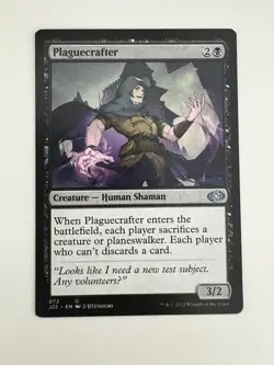 Plaguecrafter Anime Showcase MTG Magic the Gathering Card NM Near Mint J22 - Image 1